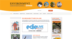 Desktop Screenshot of environmenttimes.co.uk